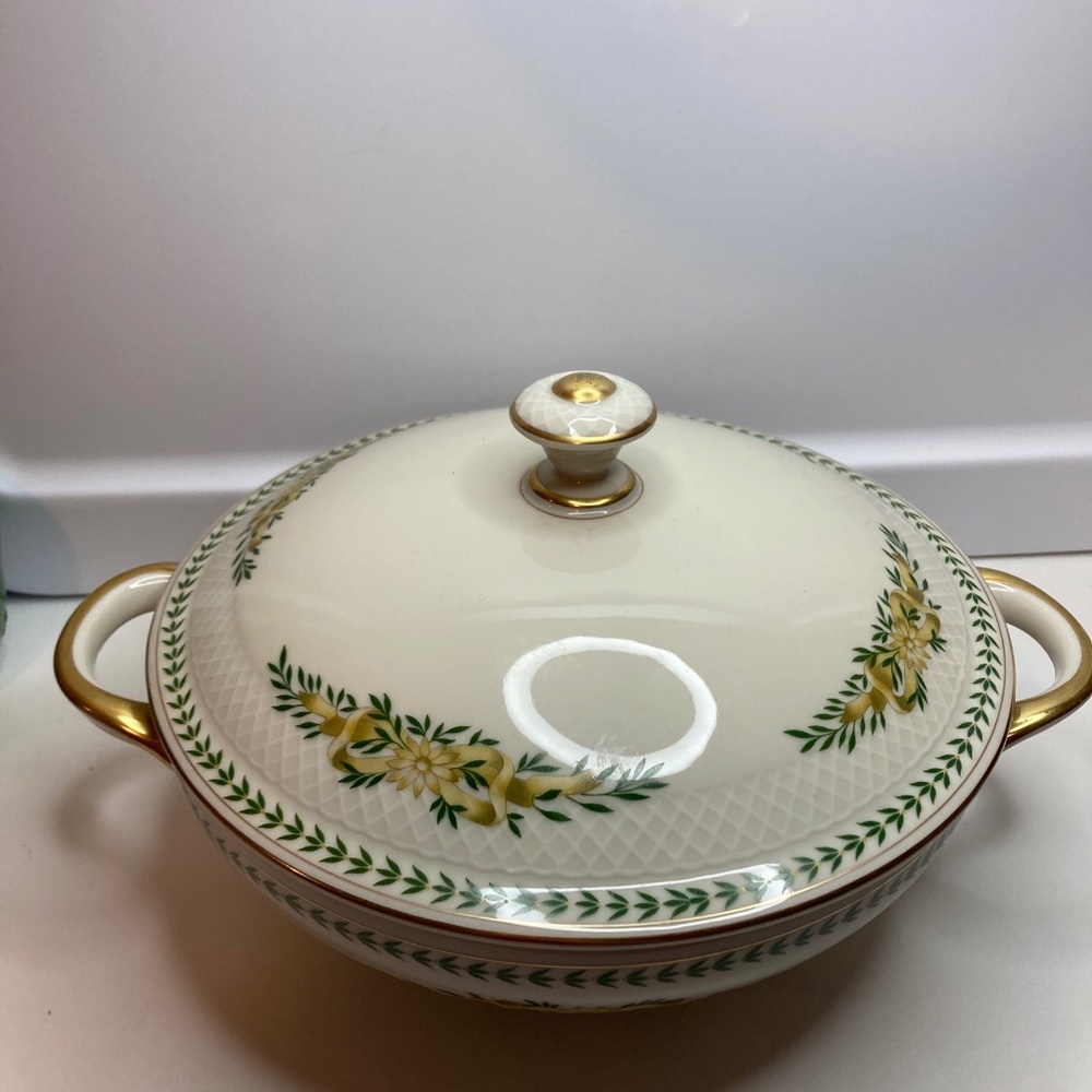Vintage Lidded Tureen Eschenbach Roswitha Baronet China Greenbriar 6”H